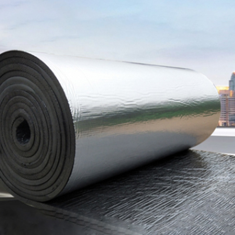 HAF+TFT+GF Aluminiumfolie Komposit TFT Glasfiberduk Vit rutnät Filt